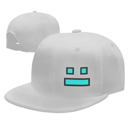Czapki z daszkiem z gry Geometry Dash – czapki baseballowe typu snapback dla mężczyzn i kobiet, czapki regulowane, czapki hip-hopowe, czapki typu casquette