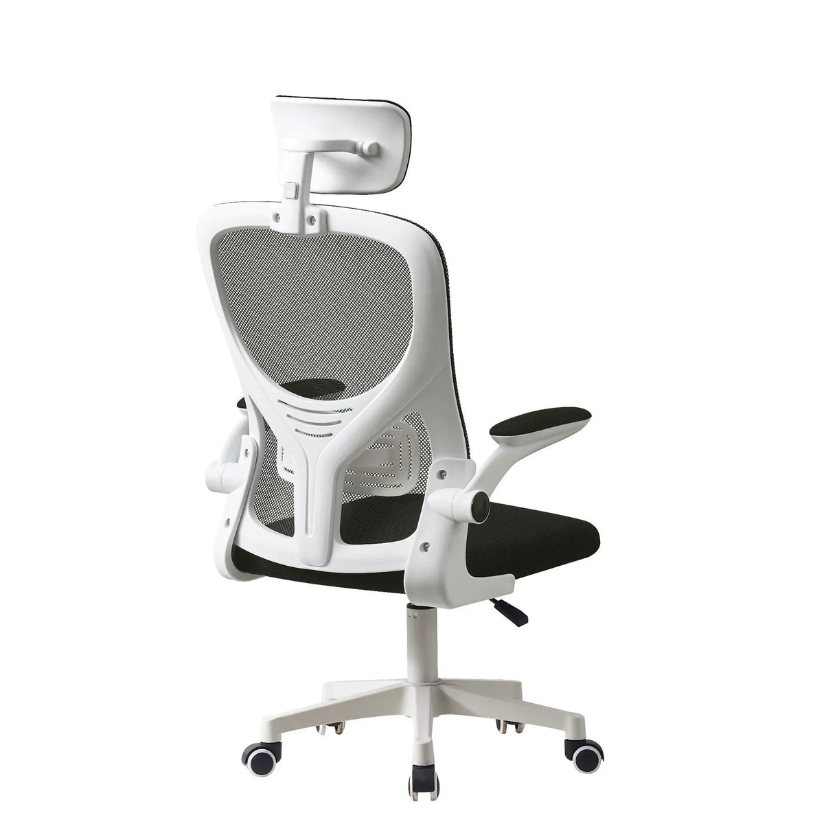 Chaise de Bureau Ergonomique et Confortable pour Étudiant, Tabouret à Dossier pour Gamer