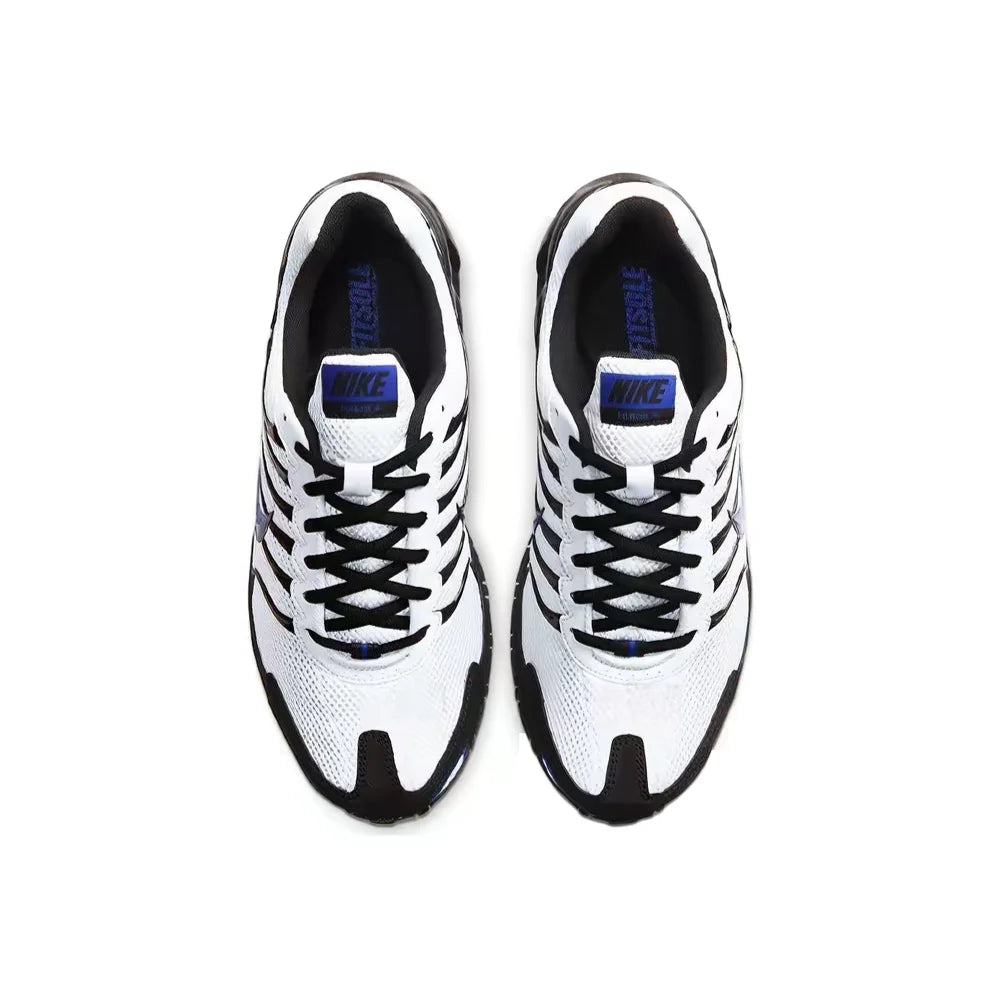 Pánské nízké tréninkové běžecké boty Nike Air Max Torch 4 – černá/bílá/modrá, prodyšný střih, celodenní pohodlí CW7026-100