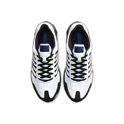Pánské nízké tréninkové běžecké boty Nike Air Max Torch 4 – černá/bílá/modrá, prodyšný střih, celodenní pohodlí CW7026-100