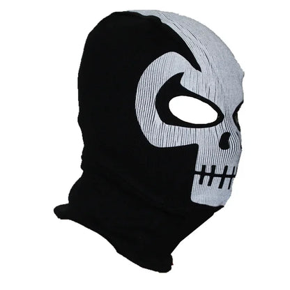 Unisex Ghost Print Skull Motorcycle Face Mask War Game Call Of Duty MWII 2022 COD Ghost Simon Riley Balaclava Mask For Adult
