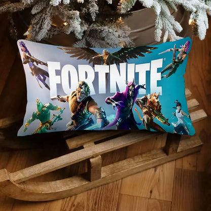 Game Fortnite Luxury Double-sided Printed Rectangle Pillowcase Bedside Pillowcase Sofa Cushion Cover Room Home Decoration