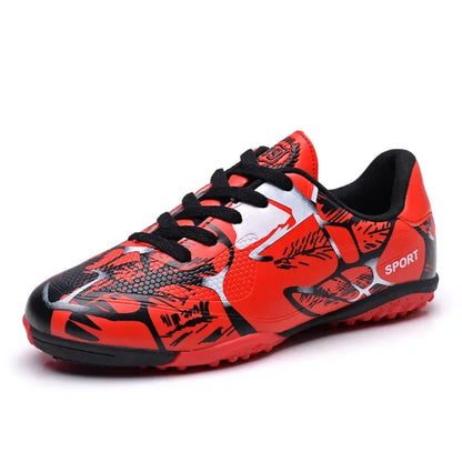 New Men's Kids Soccer Shoes Non-Slip Grass Football Boots Boys Cleats Adult Professional Ultralight Training Shoes Drop Shipping