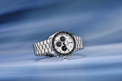 PAGANI DESIGN ‘New Moon’ Men’s Watch – Luxury quartz watch, chronograph, sapphire crystal with anti-reflective coating, ceramic bezel, luminescent hands