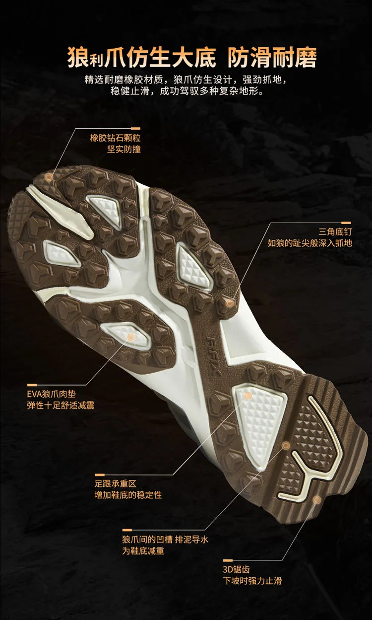 RAX Outdoor Breathable Hiking Shoes for Men Lightweight Walking Trekking Wading Shoes Sport Sneakers Men Outdoor Sneakers Male