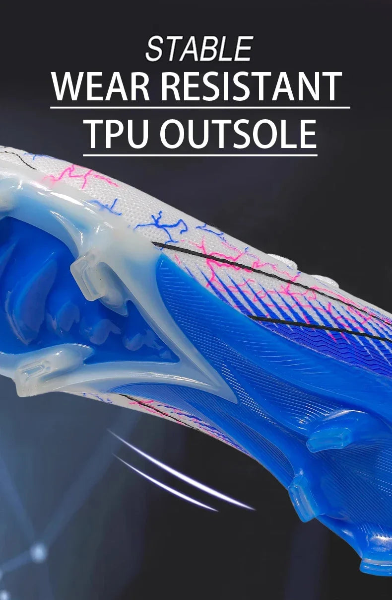 New Men's Football Boots Sneakers FG Soccer Shoes Training Wholesale Top Quality Cleats Non-Slip Drop Shipping Unisex Adult