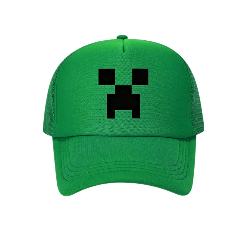 Cyberpunk-spil Totem of Undying Hat Cosplay Unisex Pixel Block Baseballkasket Solhat Udendørs tilbehør
