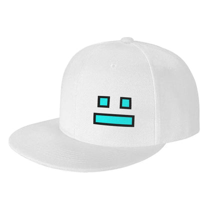 Czapki z daszkiem z gry Geometry Dash – czapki baseballowe typu snapback dla mężczyzn i kobiet, czapki regulowane, czapki hip-hopowe, czapki typu casquette