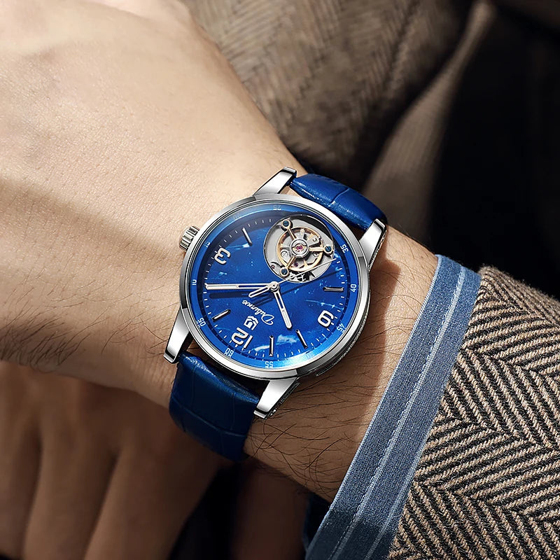 Men’s Fashion Sport Tourbillon Watch – Automatic, Mechanical, Water-resistant – Luxury wristwatch from a premium brand