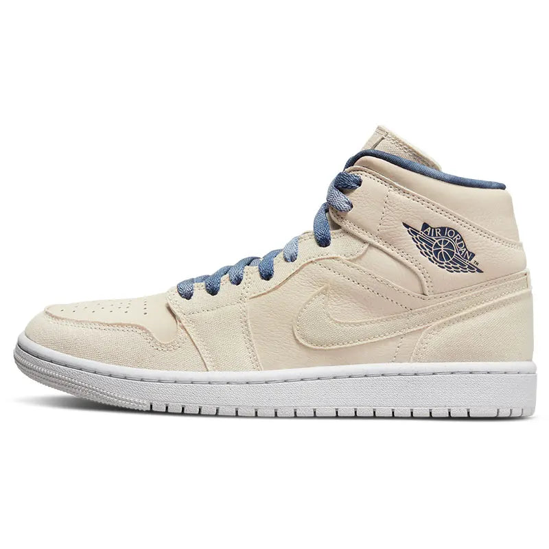 Oficiální originální dámské ležérní odolné vysoké tenisky Nike Air Jordan 1 DM9126-104