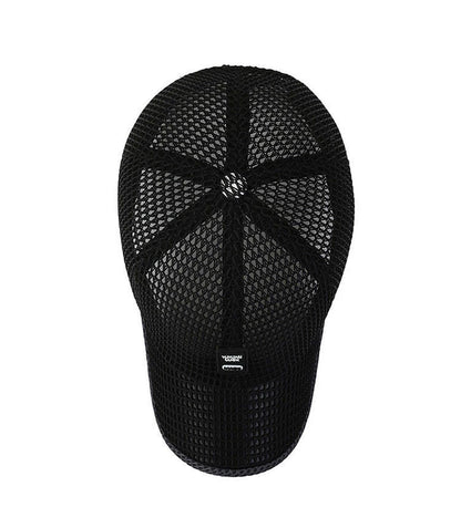 Zomer mesh-pet, baseballpet, ademend, voor buiten, verstelbaar met snapback, wandel- en vispet, voor dames en heren, cool, casual, sportief, fietspet