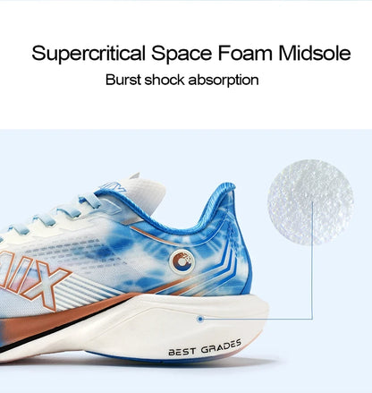 ONEMIX-Nylon Carbon Board Marathon Running Racing Shoes, Professional Stable Support, Shock-relief, Ultra-light Rebound Sneaker