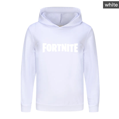 Vaikiškas Fortnite kūdikiškas animacinio stiliaus džemperis su gobtuvu, unisex, berniukams, ilgomis rankovėmis, jaunimui, mergaitėms, laisvalaikio paltukai 1354