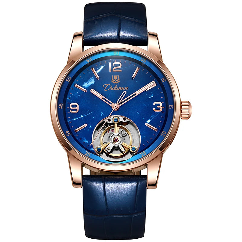 Men’s Fashion Sport Tourbillon Watch – Automatic, Mechanical, Water-resistant – Luxury wristwatch from a premium brand