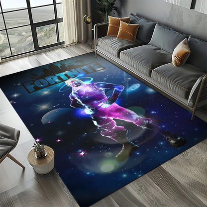 2025 Games 3D F-Fortnite Cartoon Carpet Rug for Living Room Bedroom Home Sofa Decoration, Kids Play Area Rug Non-slip Floor Mat