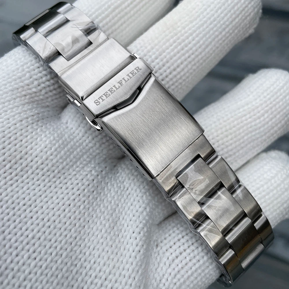 STEELFLIER Official SF792 GMT Mechanical Wristwatch NH34 Movement Super BGW9 C3 Luminous 200M Waterproof Men's Luxury Dive Watch