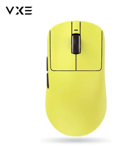 Mouse wireless ergonomico leggero VXE Dragonfly R1 con sensore PAW3395, mouse da gaming tri-mode a bassa latenza per PC, giocatori, ufficio e regalo