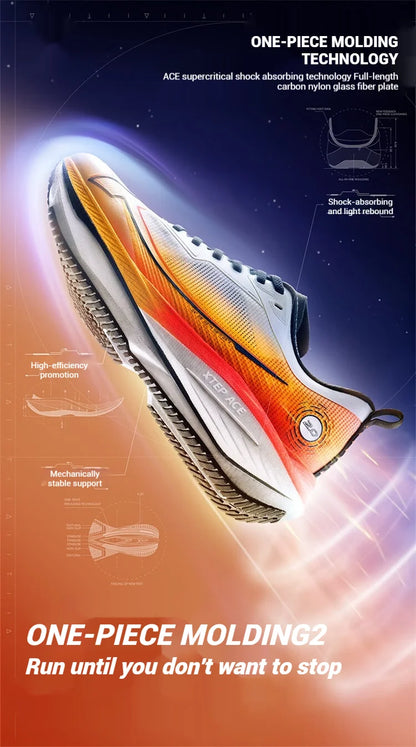 Xtep One Piece Model 2.0 Running Shoes For Men  Autumn Comfortable Stability Cushion Rebound Male Sneakers 876319110073