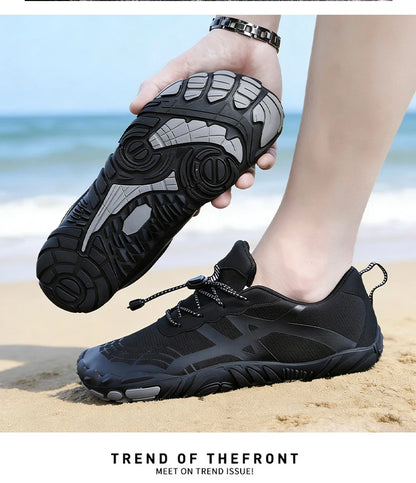 Couple Outdoor Sports Aqua Shoes, Barefoot Shoes, Quick-Dry Beach Swimming Fitness Wading Hiking Cycling Water Sneakers Shoes