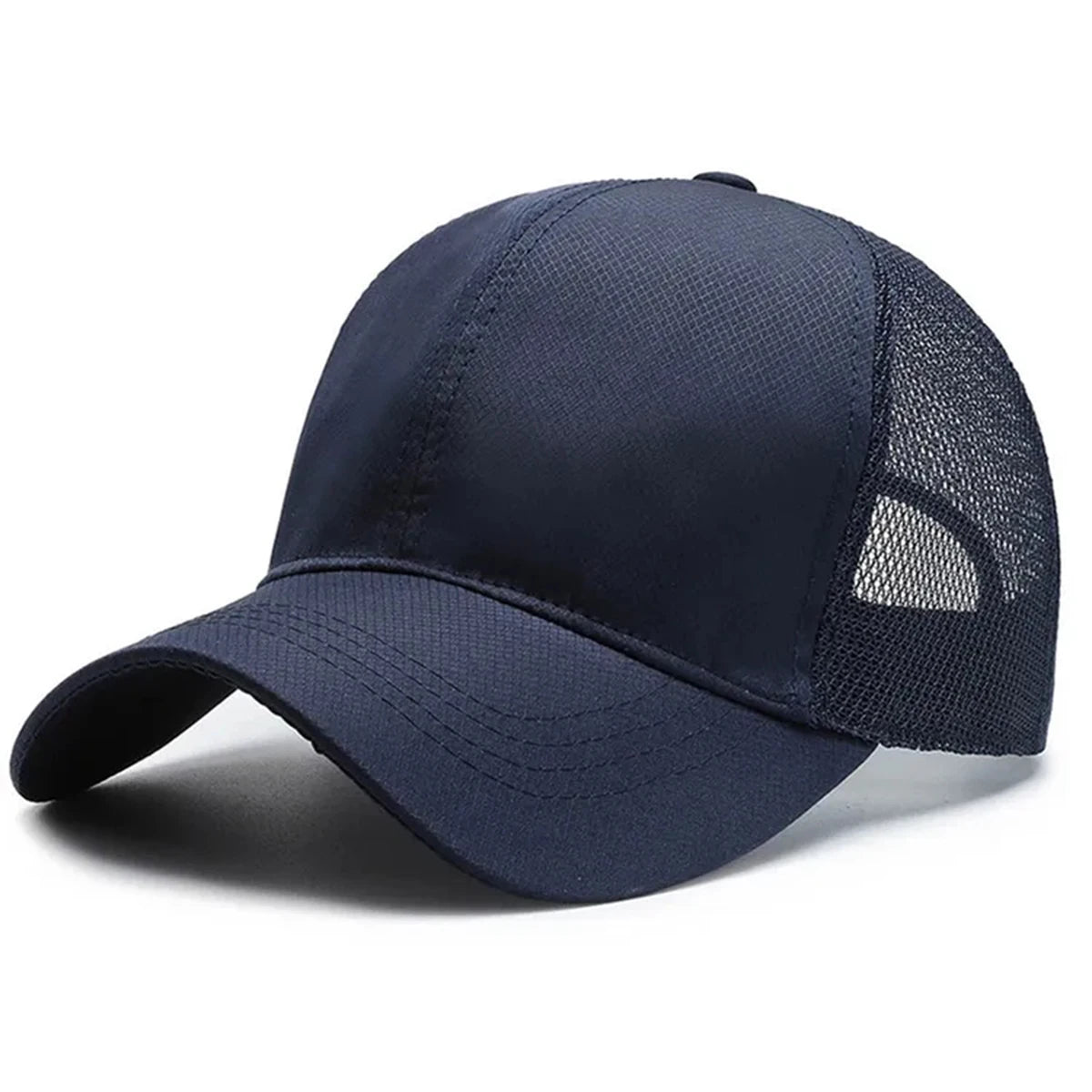 Unisex vienspalvės beisbolo kepurės su tinkleliu, pavasario ir vasaros lauko reguliuojamos kasdieninės kepurės, apsauginės nuo saulės kepurės, sportinės kepurės