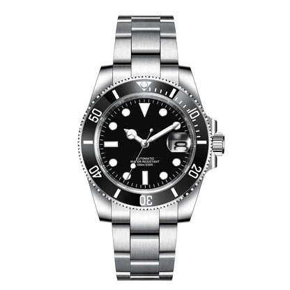 Customized Logo Men's Mechanical Automatic Wristwatch NH35 Movement 40mm Dial 100M Waterproof Sapphire Glass DIY Corgeut