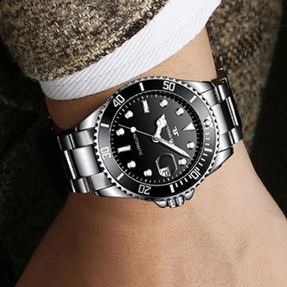 Montres-bracelets mécaniques BINBOND pour hommes, luxueuses, lumineuses, étanches, automatiques, à tourbillon, squelette