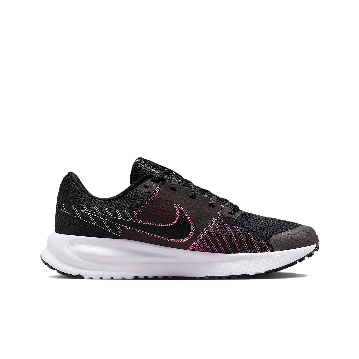 POIZON Nike Run Defy Black Hyper Pink Pink Foam Elemental Pink Women's