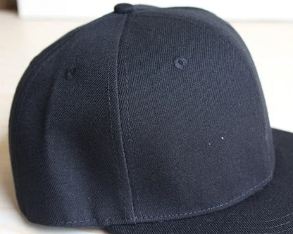 Vergrote, verdiepte XxxxL 65 cm snapback-pet, volledig gesloten, voor mannen en vrouwen, platte klep, hiphop-pet, nauwsluitend, zomerse baseballpet, snapback