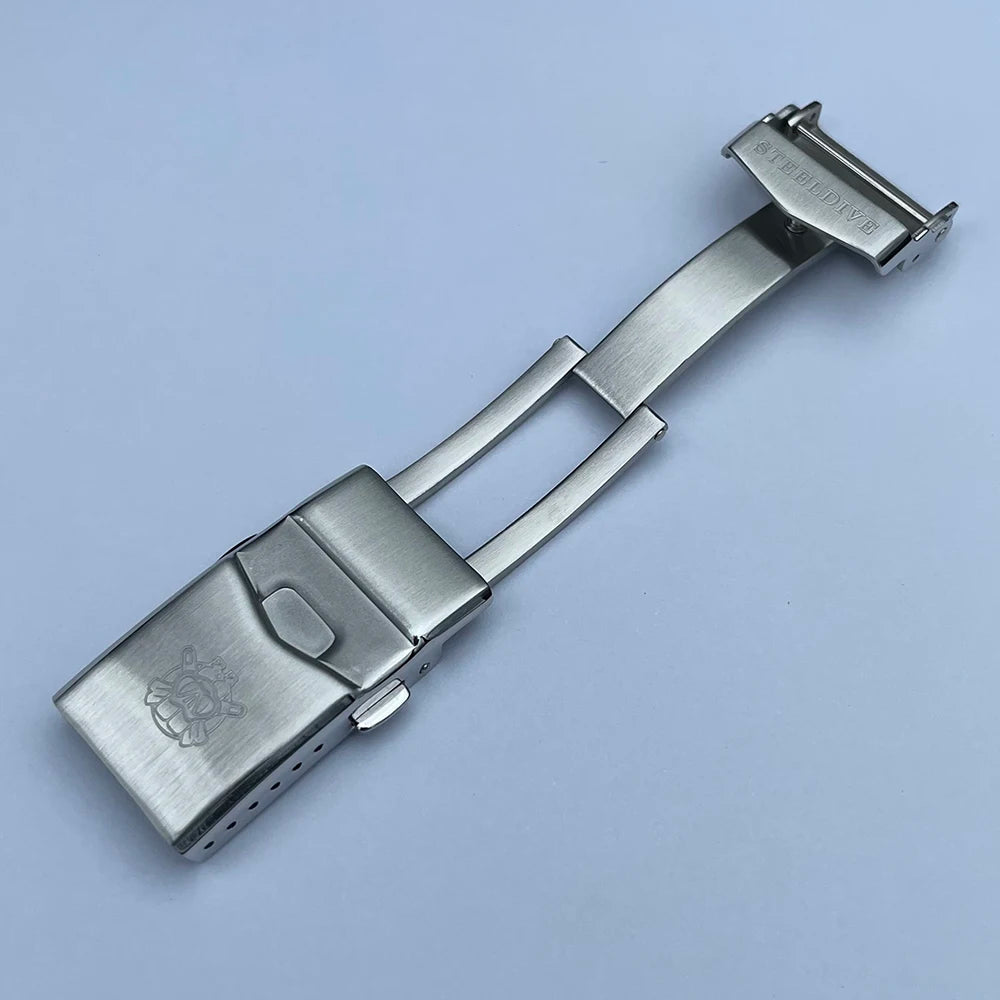 SD1953 STEELDIVE Brand Ceramic Bezel 41mm Steeldive 30ATM Water Resistant NH35 Automatic Mens Dive Watch  with Milled Clasp