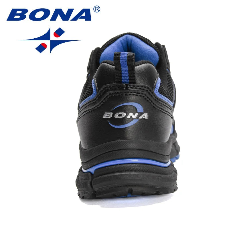 BONA new designers running shoes breathable outdoor sports shoes women lightweight sneakers ladies comfort athletic shoes