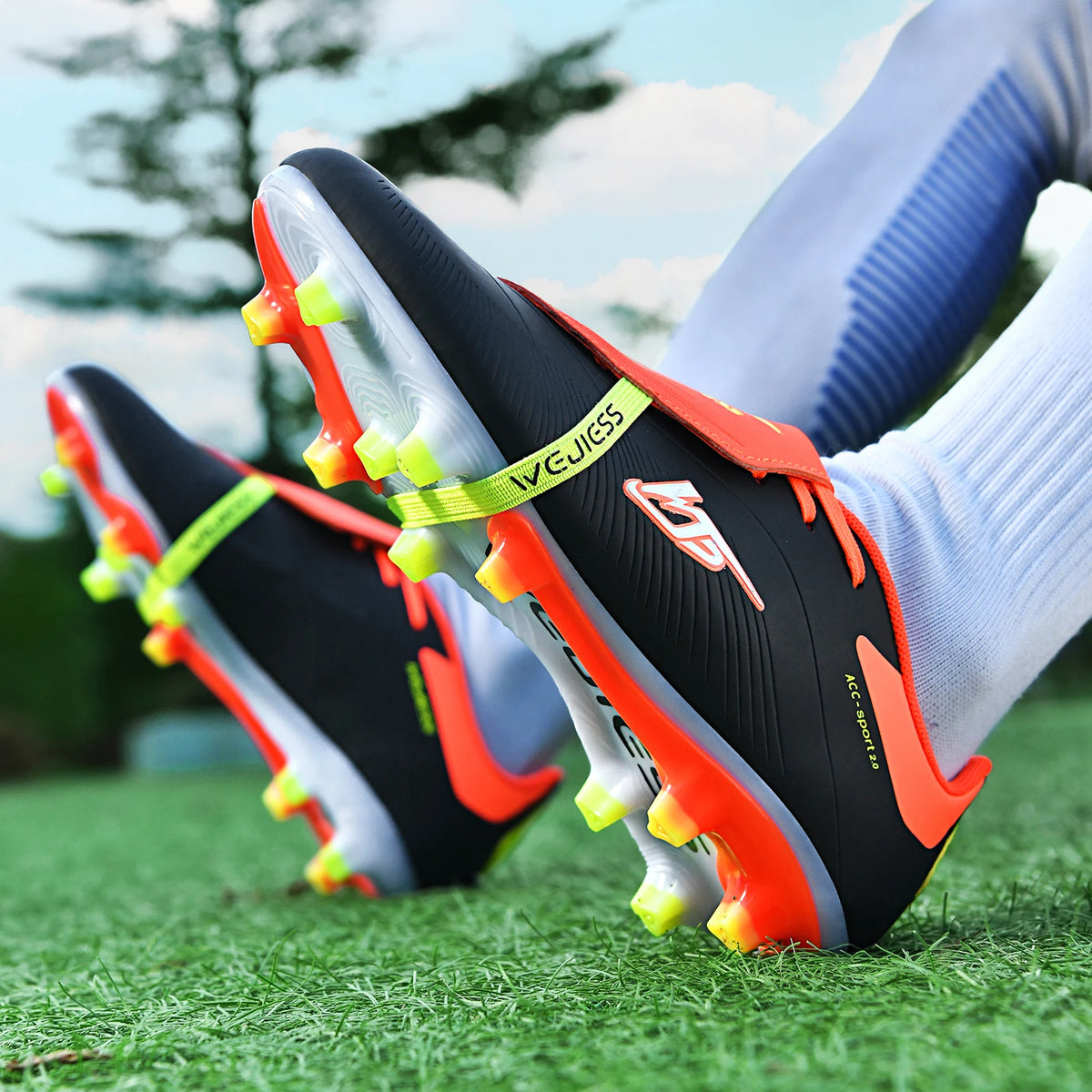 Nouvelles chaussures de football pour hommes, chaussures de soccer de haute qualité, crampons, chaussures unisexes pour femmes, vente flash, chaussures de futsal professionnelles, baskets TF/FG ultralégères