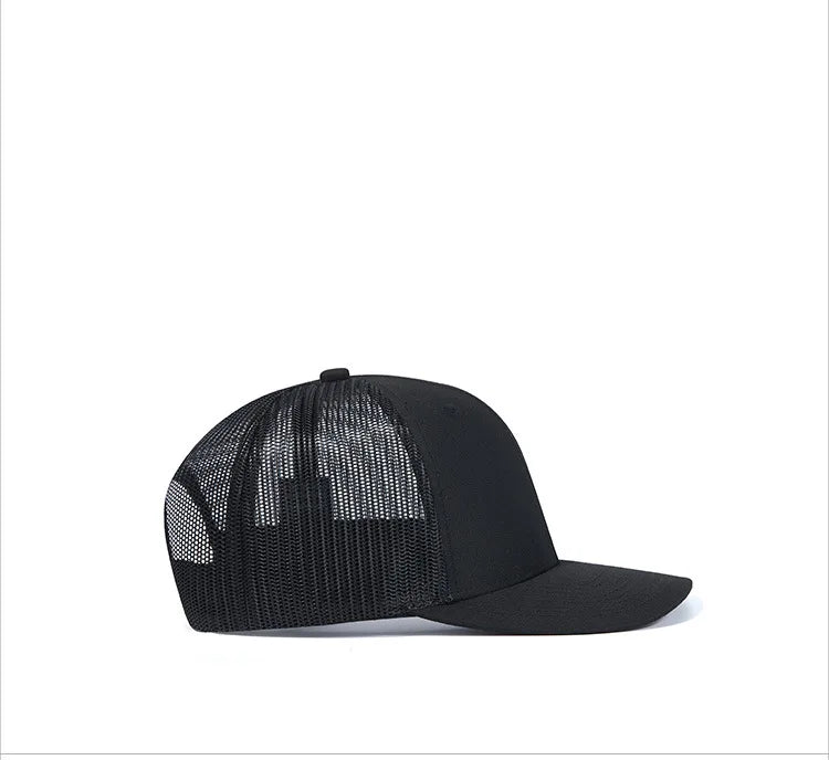 Czapki z daszkiem typu „trucker” w 38 kolorach, na świeżym powietrzu, z zatrzaskiem, czapki typu „dad hat”, hip-hopowe, męskie, damskie, regulowane, dla chłopców i dziewcząt, czapki baseballowe