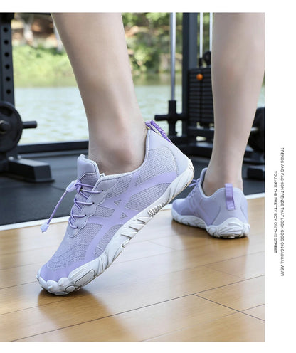 Couple Outdoor Sports Aqua Shoes, Barefoot Shoes, Quick-Dry Beach Swimming Fitness Wading Hiking Cycling Water Sneakers Shoes