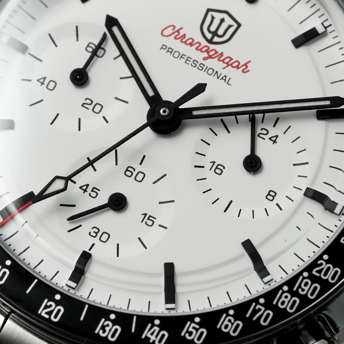 Orologio da uomo Watchdives New Wd1863 al quarzo VK63, cronografo con vetro zaffiro bombato, impermeabile, 39 mm, in acciaio, top brand, orologio business di lusso