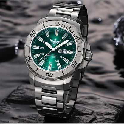 Yelang V5.1 Men's Watch 44mm Super Dive 300M Professional Waterproof SW220 Movement Luxury Automatic Mechanical Watch for Men