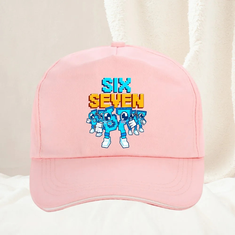 „Meme 67 Six Seven 6 7 Italian Brainrot“ beisbolo kepurė vyrams, „Trucker Hat“, pavasarinė, kasdieninė, lauko, sporto salės, saulės skydelis, „Snapback“ kepurė