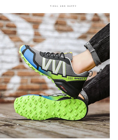 Men's and Women's Cycling Shoes Zapatillas Ciclismo MTB Bike Riding Shoes Motorcycle Waterproof Bicycle Hiking Sneakers for Men