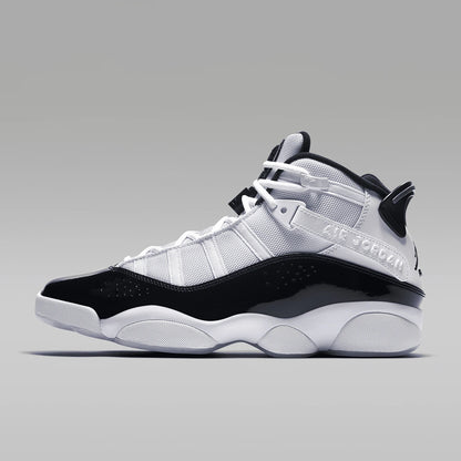Nike Ufficiali Autentiche JORDAN 6 RINGS Scarpe da basket sportive da uomo con ammortizzazione 322992-104