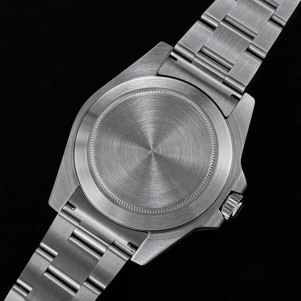 SEESTERN GMT Retro Watch for Men NH34 Automatic Movement Mechanical Wristwatches Sapphire Crystal Fine-tuning Pull Button S436
