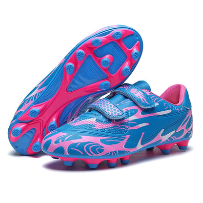 Nouvelles chaussures de football pour enfants et étudiants, ultralégères, pour jeunes garçons, chaussures de football professionnelles, crampons antidérapants, chaussures d'entraînement sur gazon