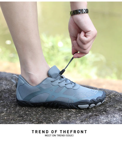 Couple Outdoor Sports Aqua Shoes, Barefoot Shoes, Quick-Dry Beach Swimming Fitness Wading Hiking Cycling Water Sneakers Shoes
