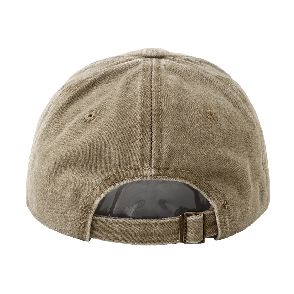 2026 New Retro Washed Cotton Baseball Cap Unisex Letter Embroidery Caps Adjustable Casual Outdoor Streetwear Sports Dad Hats