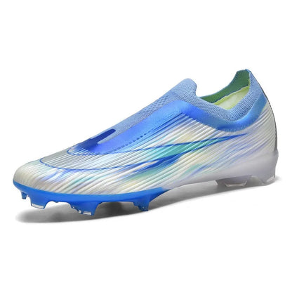 Chaussures de football pour hommes, chaussures de football pour femmes, chaussures de terrain synthétique pour l'extérieur