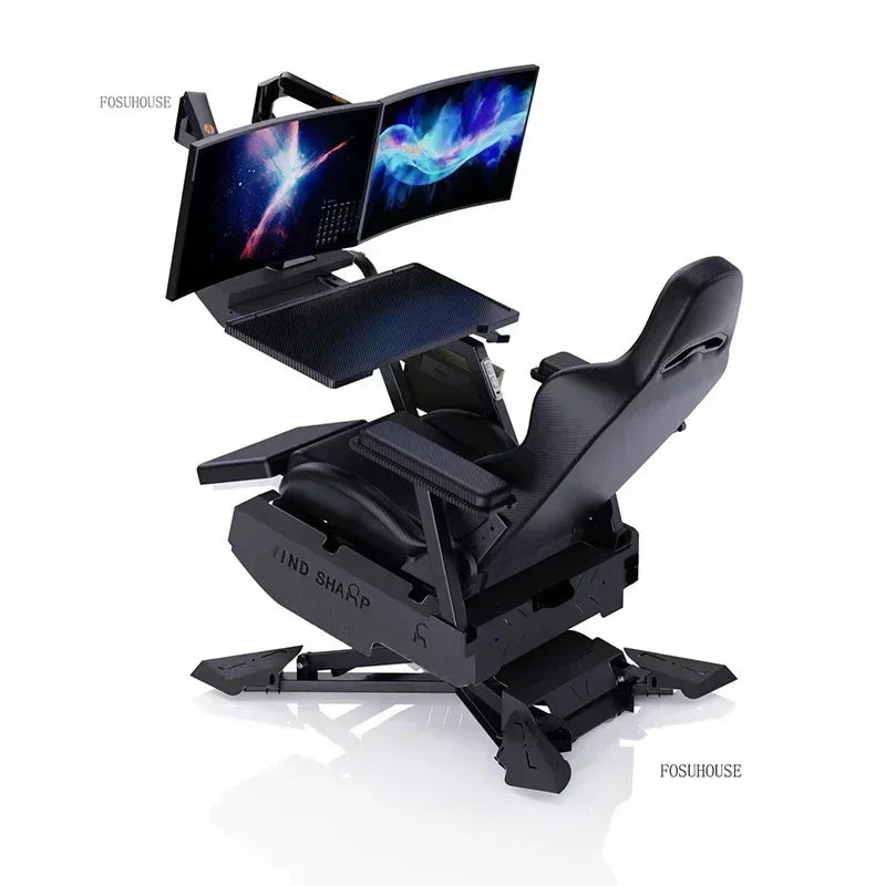 Ergonomic Gaming Chair PC Computer Racing Style Cockpit Lazy Multifunctional Long Sitting Office Home Gamer Furniture 2026