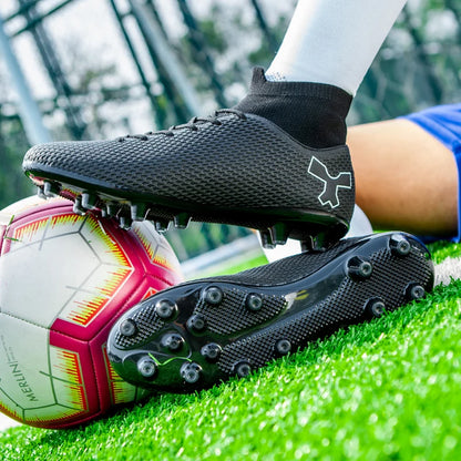Herren-Qualitäts-Fußballschuhe, strapazierfähige Fußballschuhe für Jungen, leichte Kinder-Fußballschuhe, Futsal-Trainingssneaker, Fußballschuhe mit Stollen