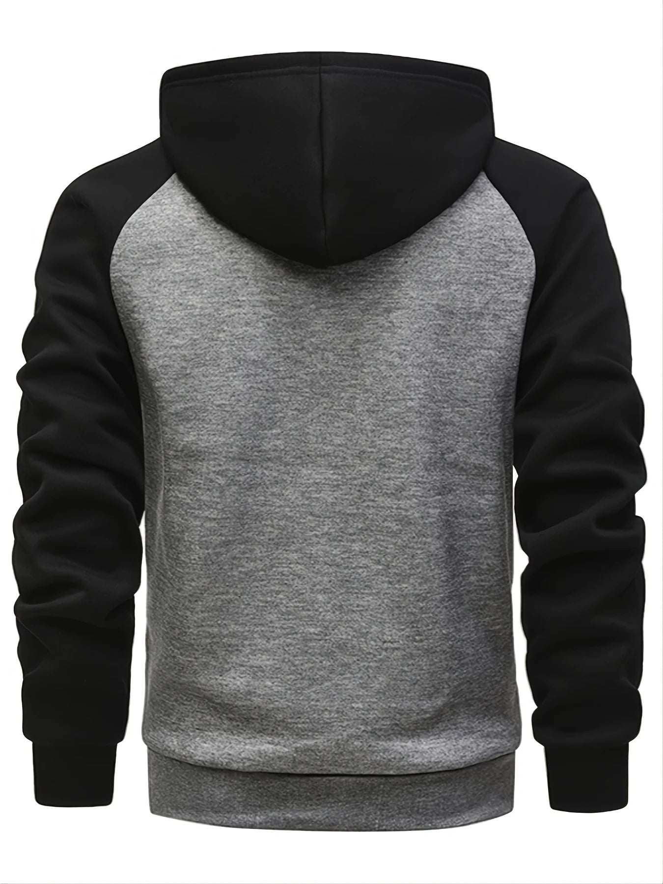 Autumn Winter New Zipper Fleece Hooded Coat Casual Men Women Plus Size Loose Pullover Fashion Raglan Sleeves Sweatshirt Top