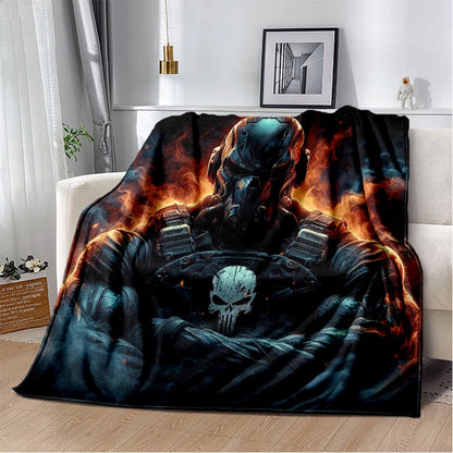 29 Style New Call of Duty COD Ghost Simon Gun Games Blanket,Soft Throw Blanket for Home Bedroom Bed Sofa Travel Cover Kids Gift