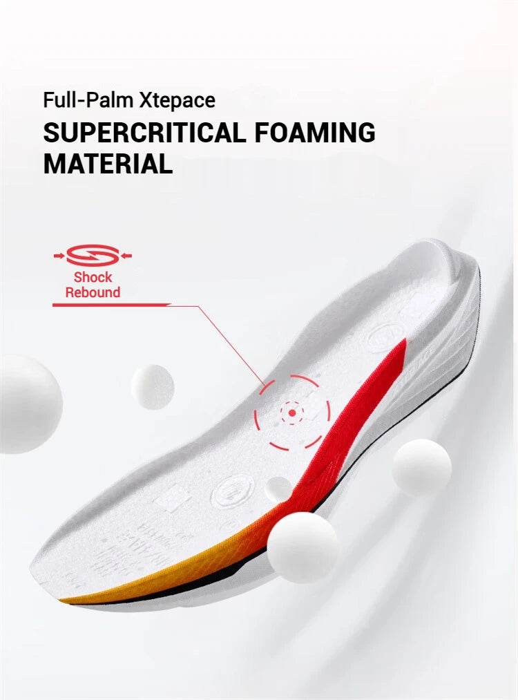 Xtep One Piece Model 2.0 Running Shoes For Men  Autumn Comfortable Stability Cushion Rebound Male Sneakers 876319110073