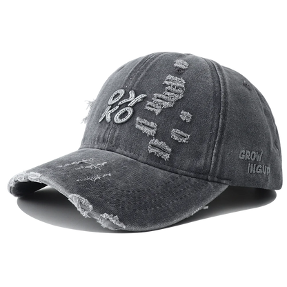 2026 New Retro Washed Cotton Baseball Cap Unisex Letter Embroidery Caps Adjustable Casual Outdoor Streetwear Sports Dad Hats