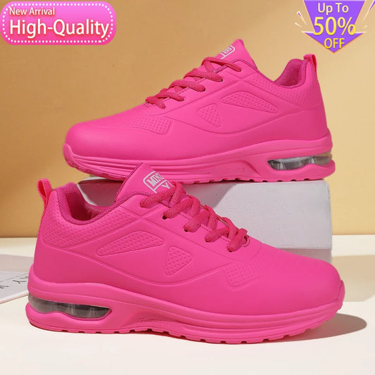 2026 New Summer Trendy Womens Sports Shoes Lightweight and Flexible Shock-absorbing Running Shoes Daily Outdoor Walking Shoes